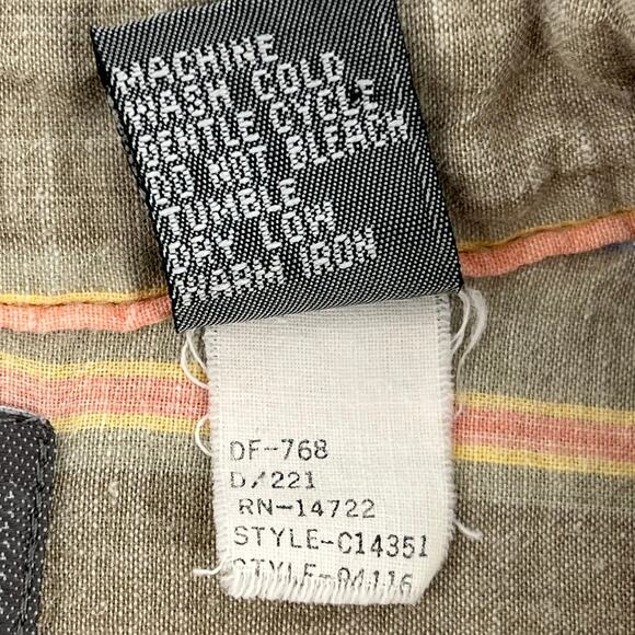 90s GAP striped button down shirt 1990s vintage - Picture 6 of 6